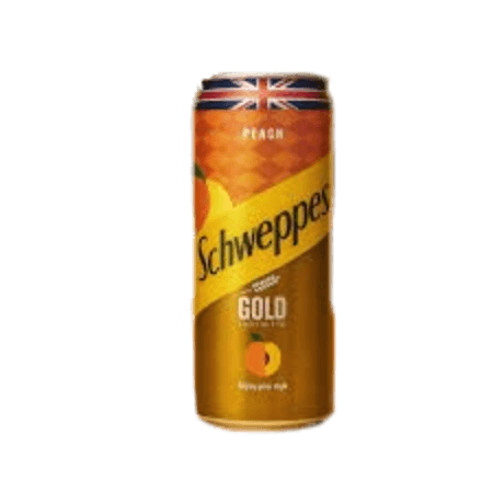schwepps canette gold peche 24(unité)