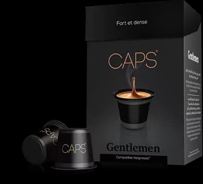 Cafe CAPS  Gentlemen 10(unité)